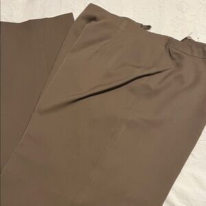 Talbots wool dress slacks in taupe size 12 perfect condition